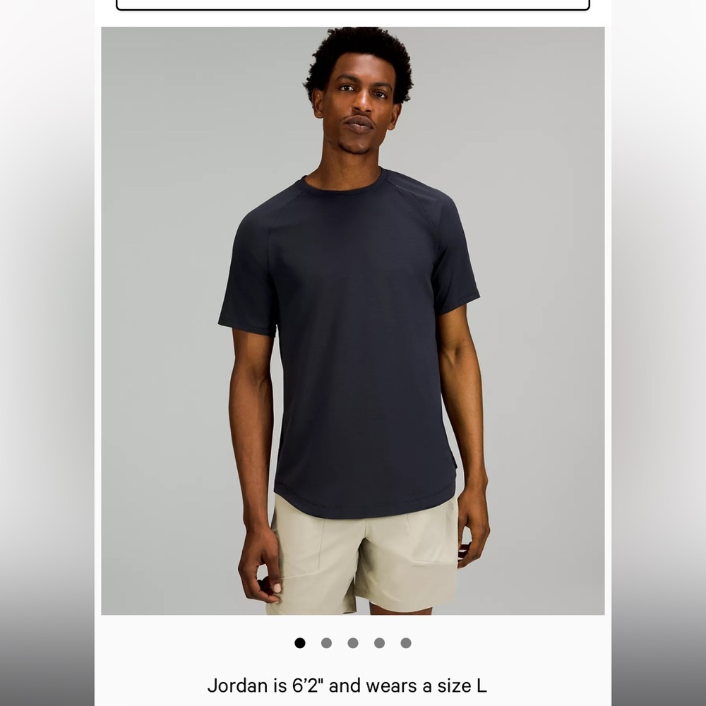 Men’s Lululemon Drysense T shirt Medium
